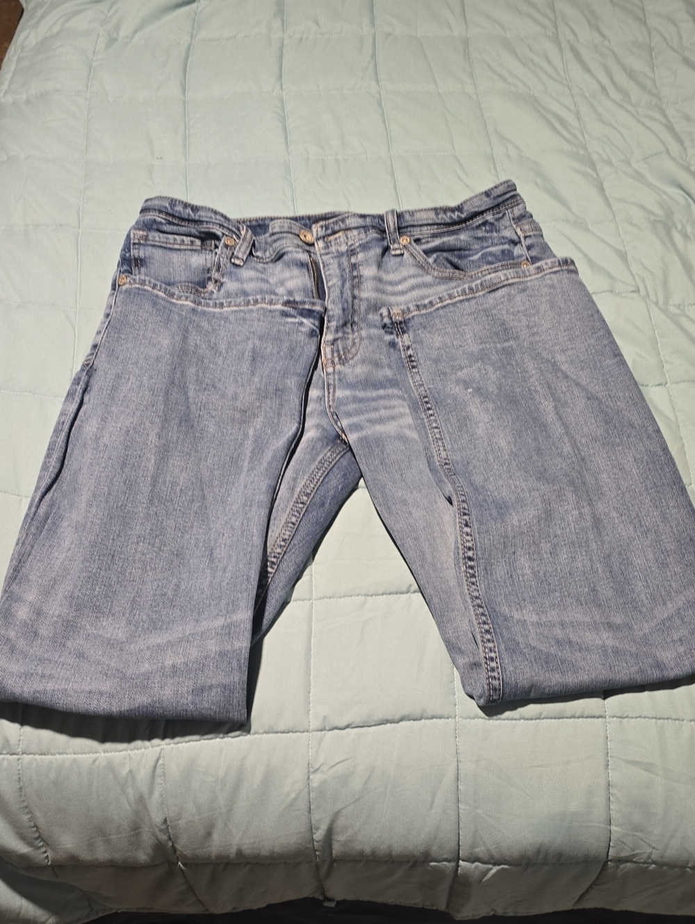 BKE TYLER Light Blue Relaxed Men’s Jeans